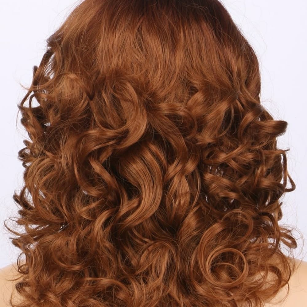 Auburn Reddish Brown Beauty Lace front Wig - Thumbnail 2