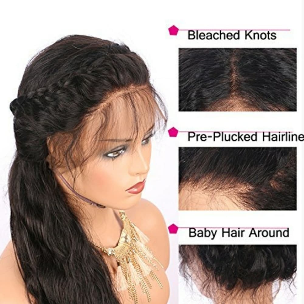109% Human Hair Bodywave Pre Plucked LaceFront - Thumbnail 2