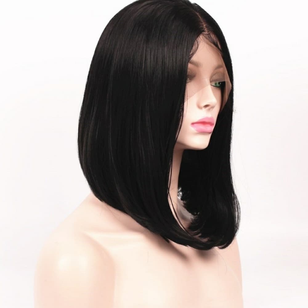 Black Bob Beauty Lace Front Wig - Thumbnail 3