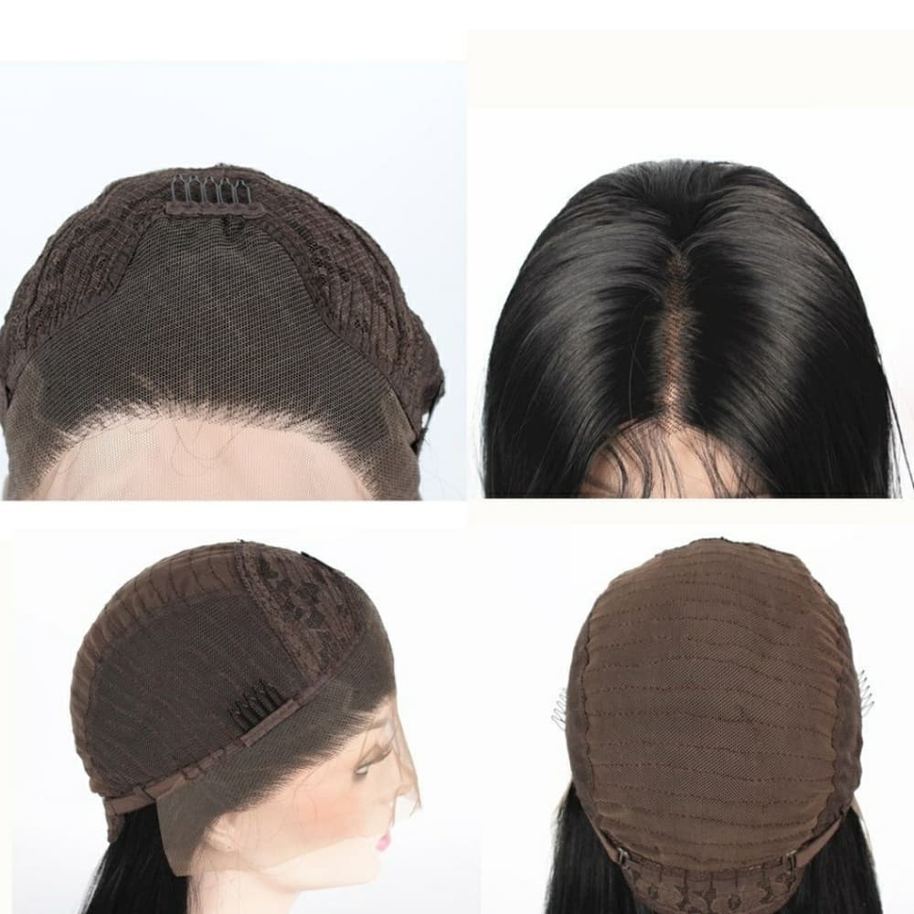 Black Bob Beauty Lace Front Wig - Thumbnail 5