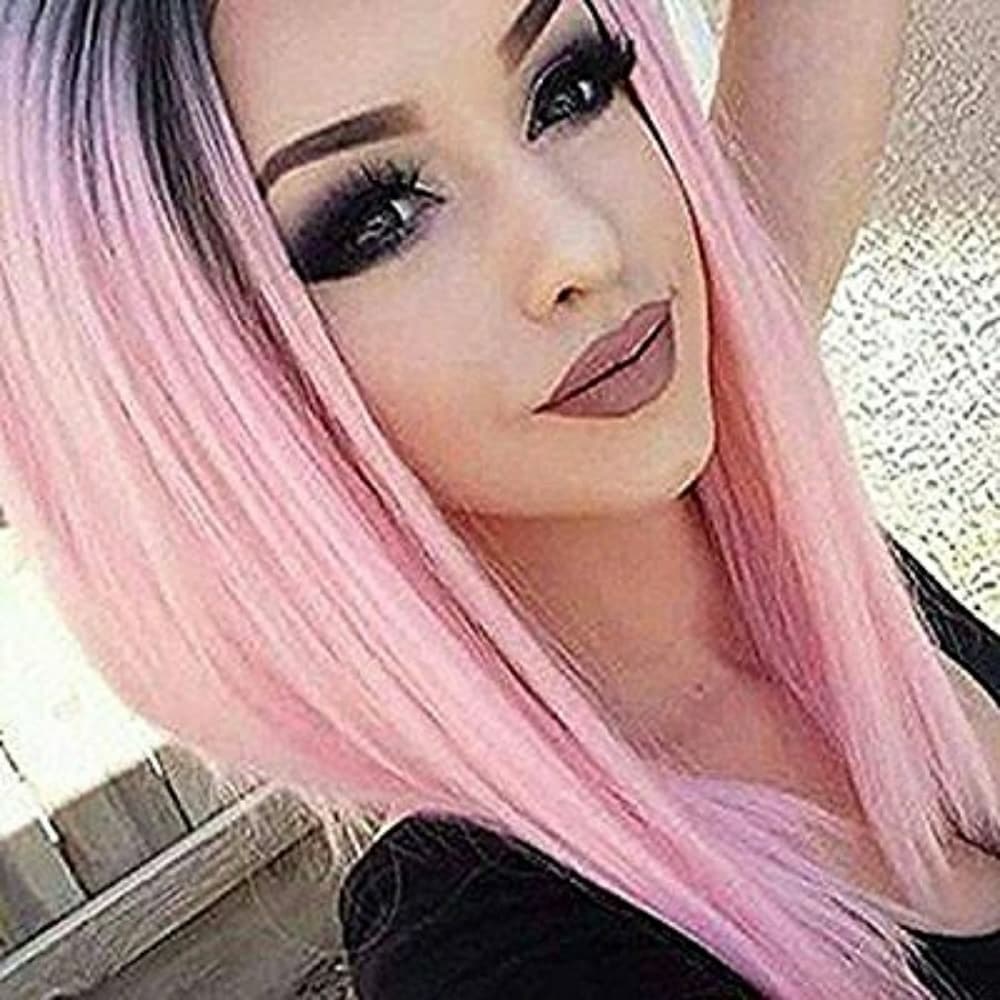 Ombre Pink Beauty Wig - Thumbnail 7