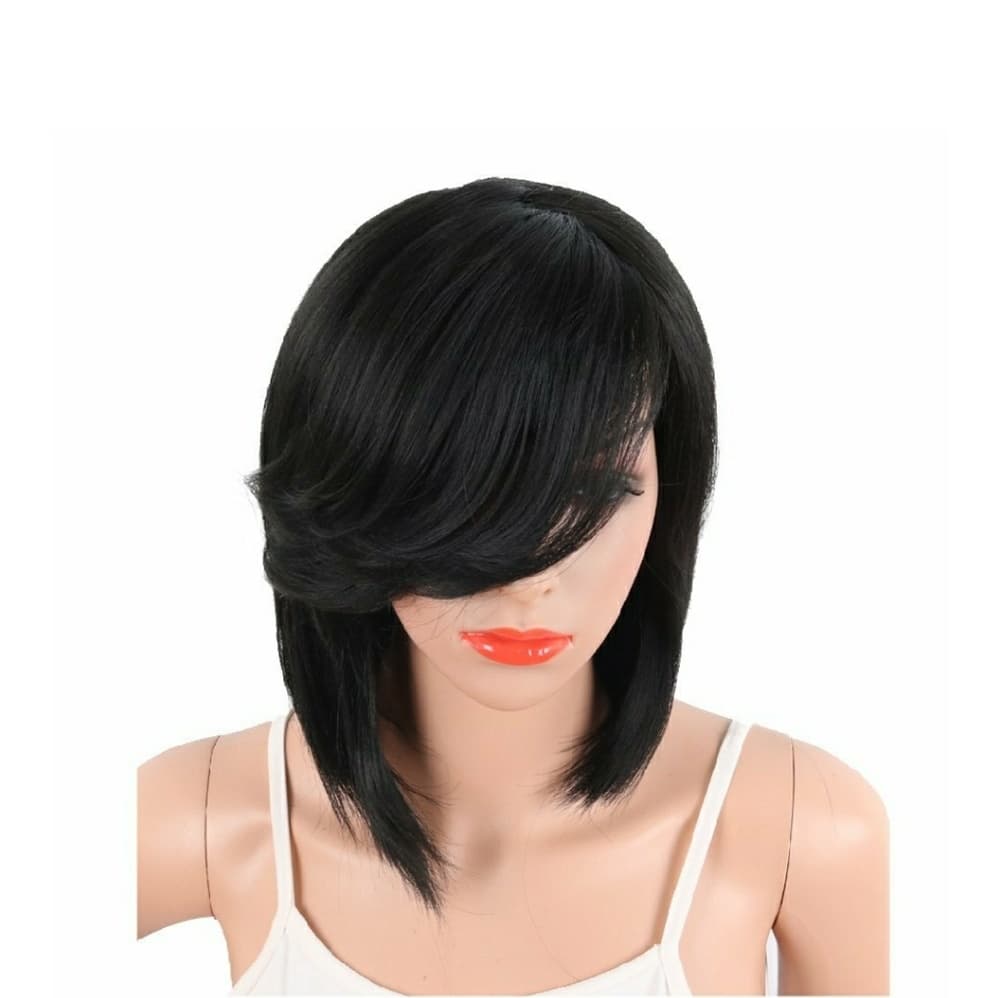 Black Bob Beauty Wig - Thumbnail 5