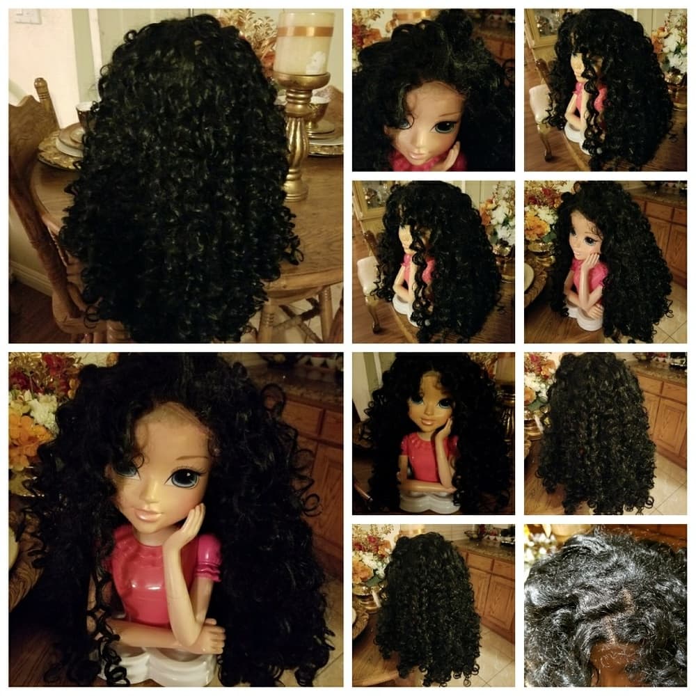 Used Curly Beauty Lacefront 22-24 inches
