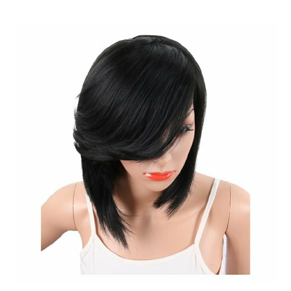 Black Bob Beauty Wig - Thumbnail 6