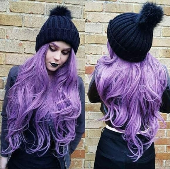 Purple Beauty LaceFront Wig 24-26 inches!! - Thumbnail 2