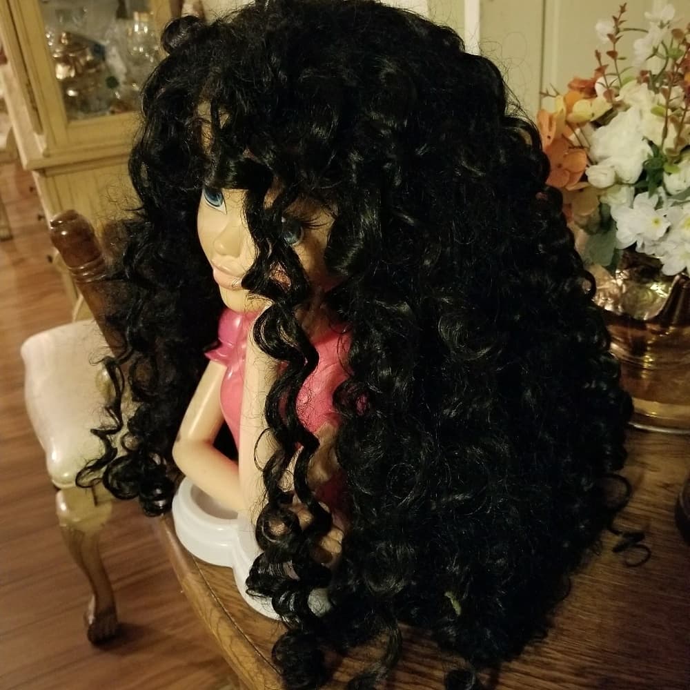 Used Curly Beauty Lacefront 22-24 inches - Thumbnail 5