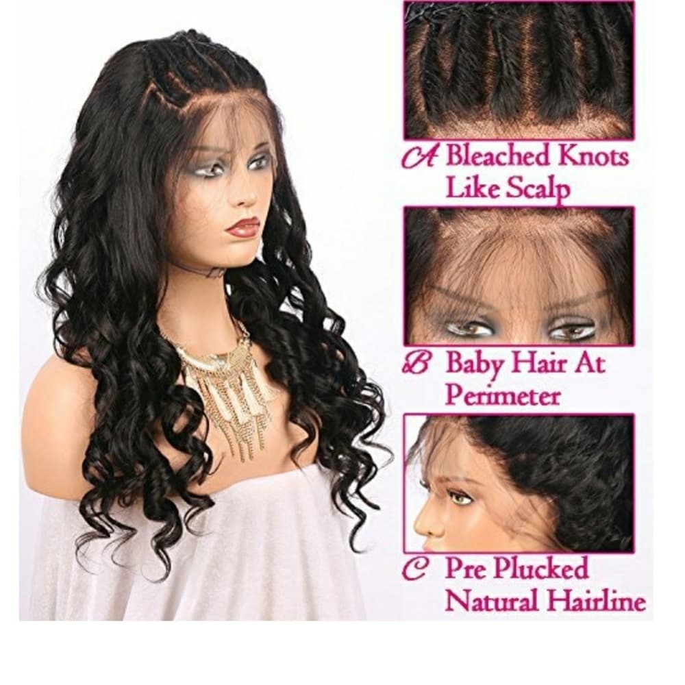 Curly Wavy Lace Front Wig 22-24 inches!! - Thumbnail 4