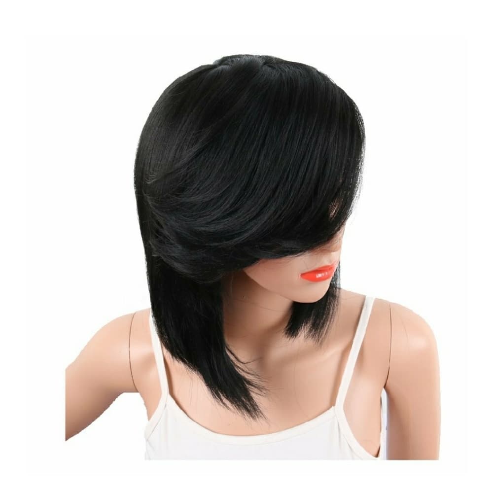 Black Bob Beauty Wig - Thumbnail 2