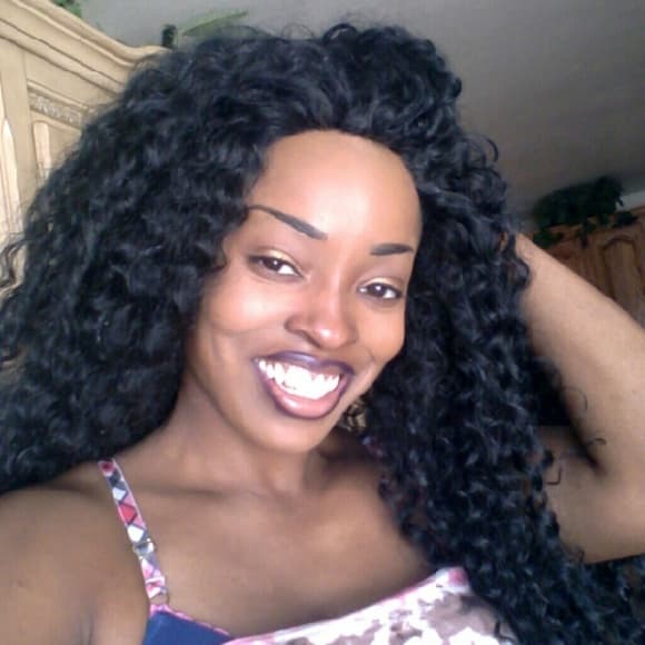 Beautiful Curly Lace Front Wig - Thumbnail 2
