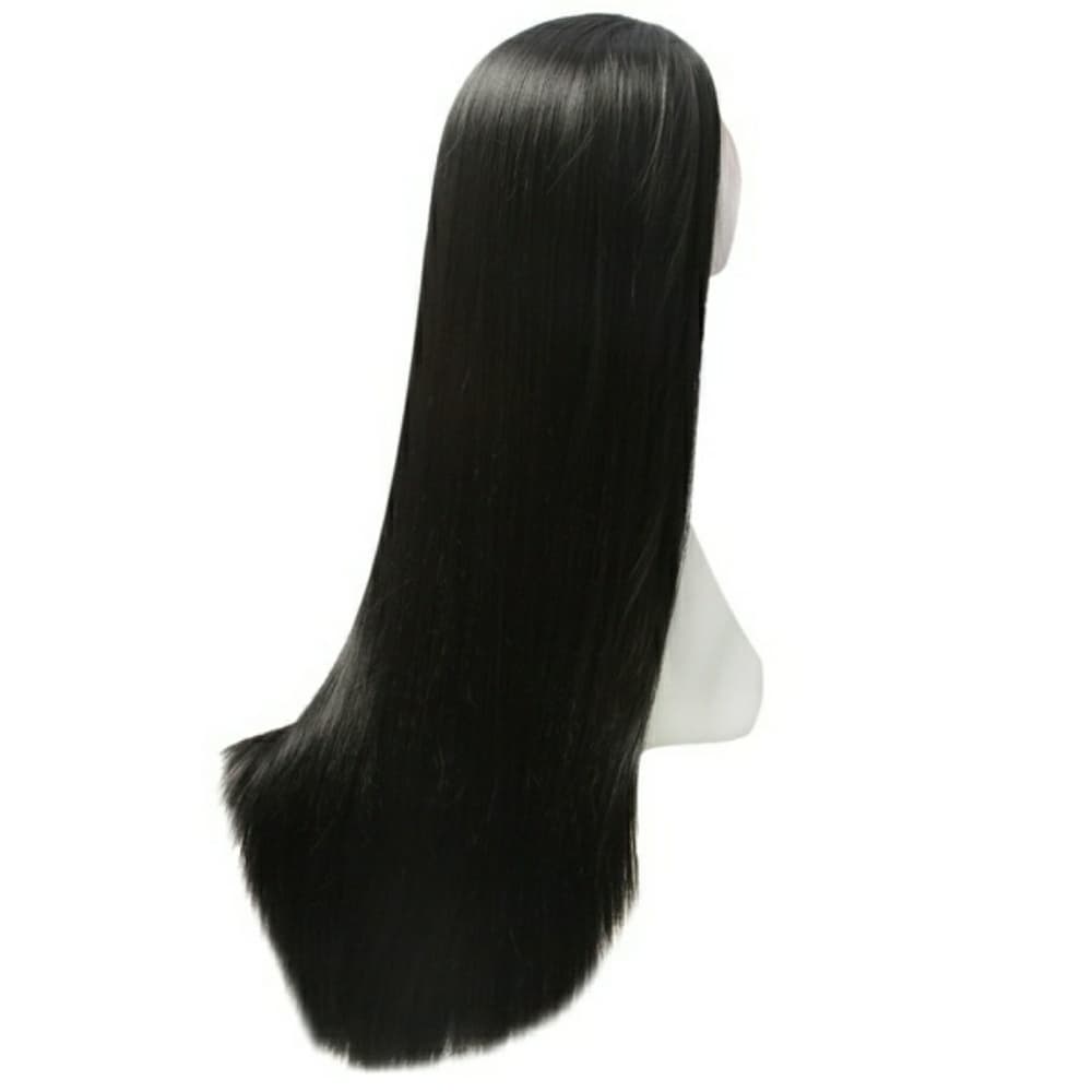 Black Silky Straight Lacefront Wig 24-26 inches!! - Thumbnail 6
