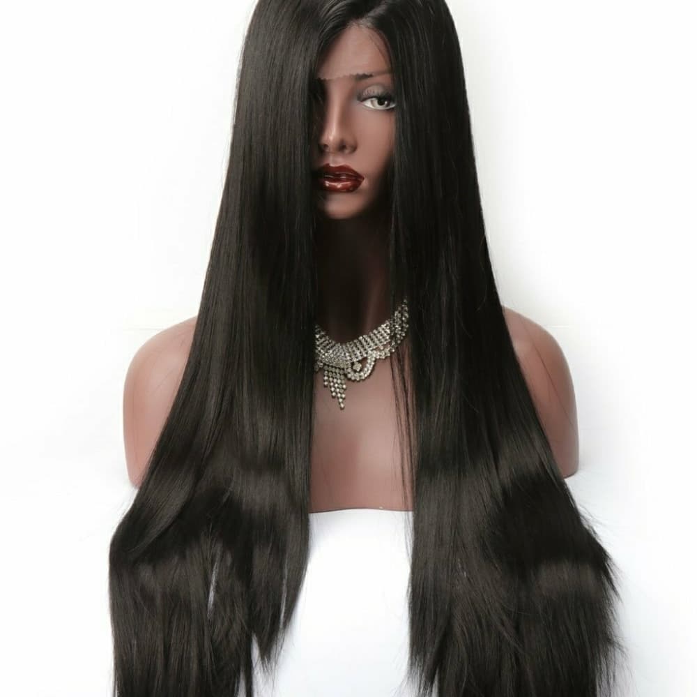 Black Silky Straight 24-28 inches!! - Thumbnail 3