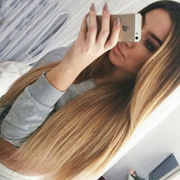 Black Blonde Ombre LaceFront Wig 22-24 inches!! - Thumbnail 4