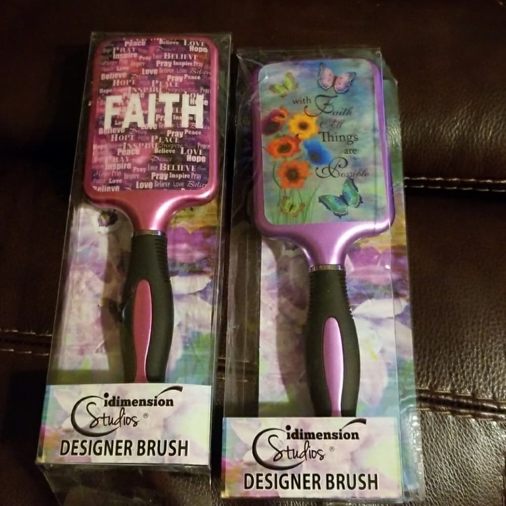 Faith Christian Designer Paddle Brushes - Thumbnail 3