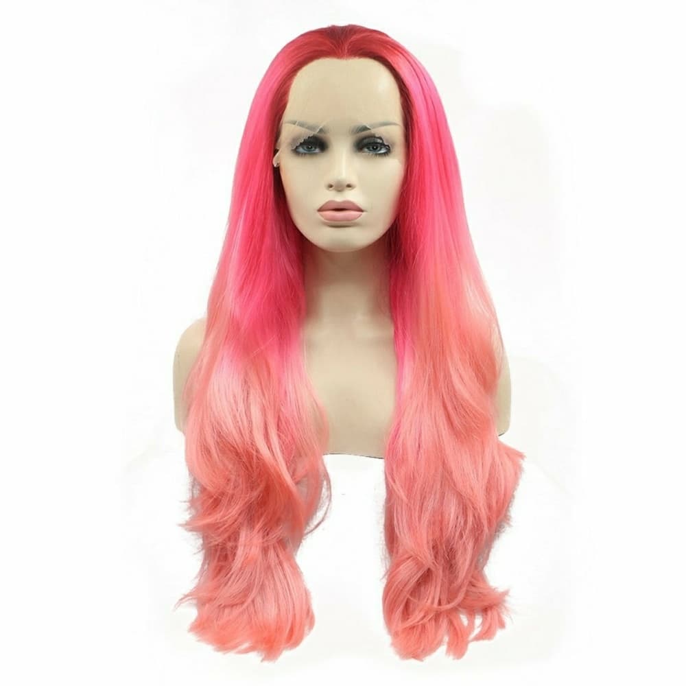 Ombre Pink Beauty Wig 24-28 inches!! - Thumbnail 3
