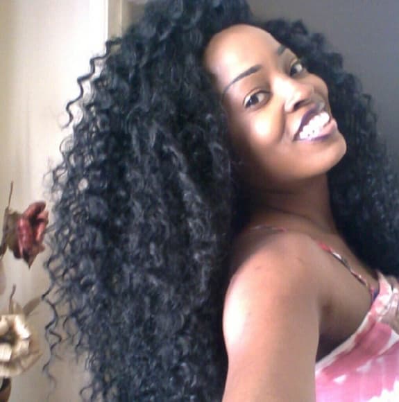 Beautiful Curly Lace Front Wig - Thumbnail 3