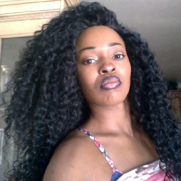 Beautiful Curly Lace Front Wig - Thumbnail 4