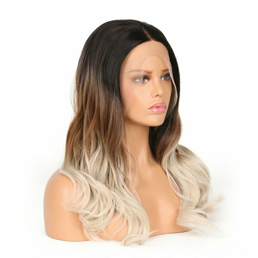 Blonde Ombre Beauty Lacefront Wig 22-24inches - Thumbnail 5