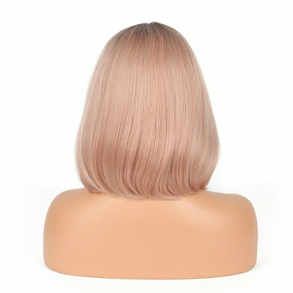 Ombre Pink Beauty LaceFront Wig - Thumbnail 5