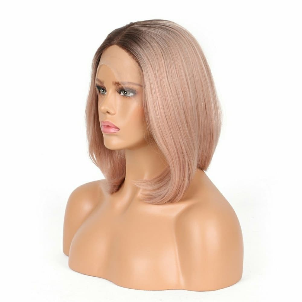 Ombre Pink Beauty LaceFront Wig - Thumbnail 3