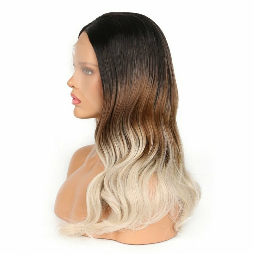 Blonde Ombre Beauty Lacefront Wig 22-24inches - Thumbnail 4