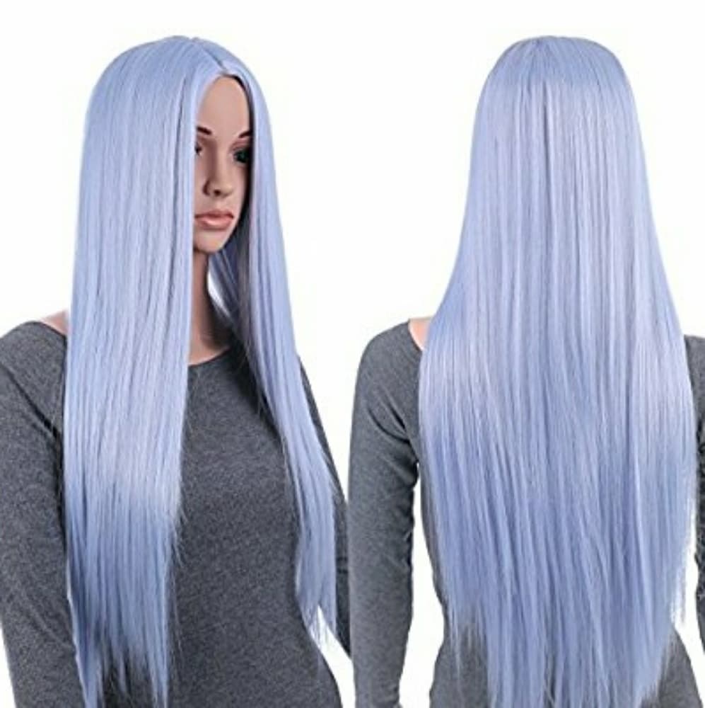 Silver Blue Wig - Thumbnail 5