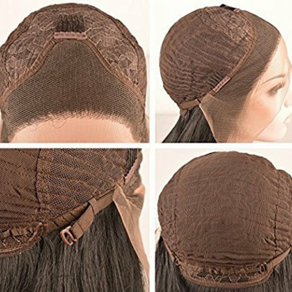 Ombre Blue Lace Front Wig 24-28 inches - Thumbnail 3