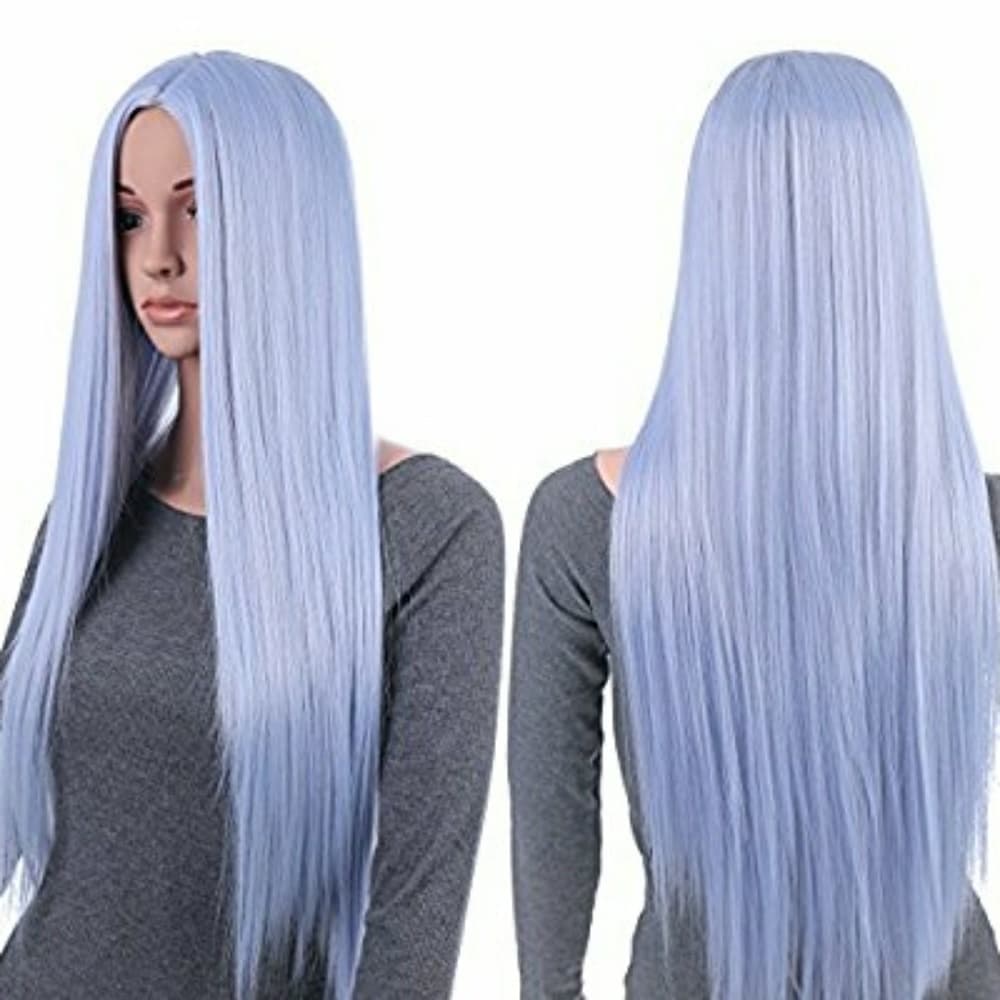 Silver Blue Wig - Thumbnail 2
