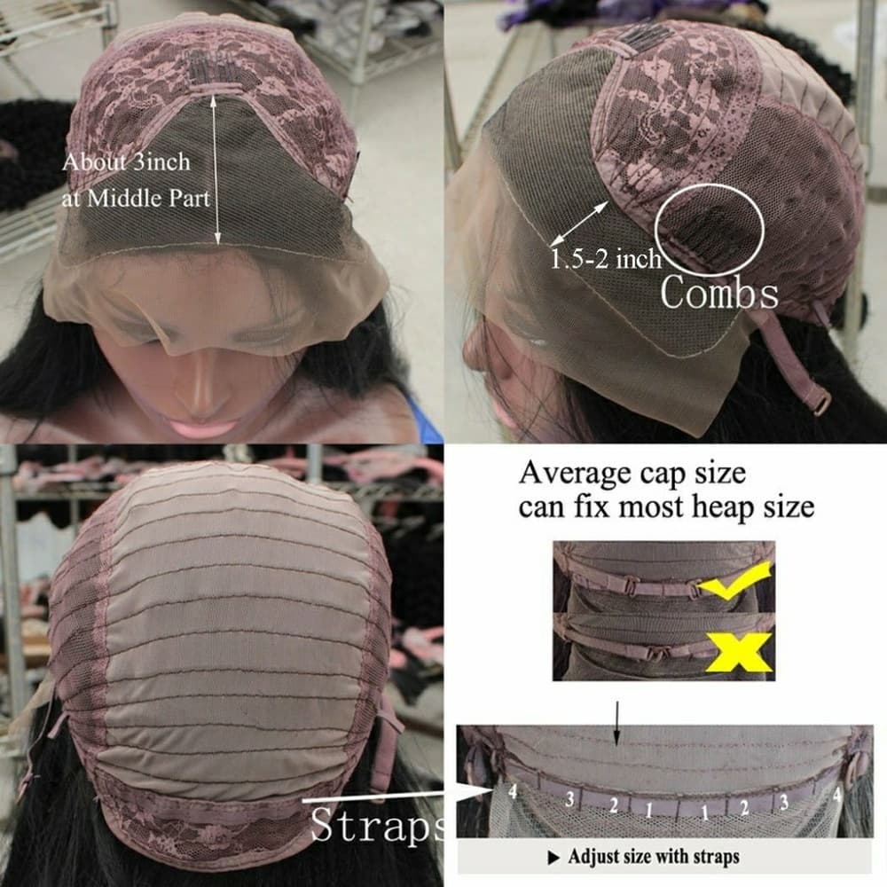 Ombre Green LaceFront Wig - Thumbnail 3