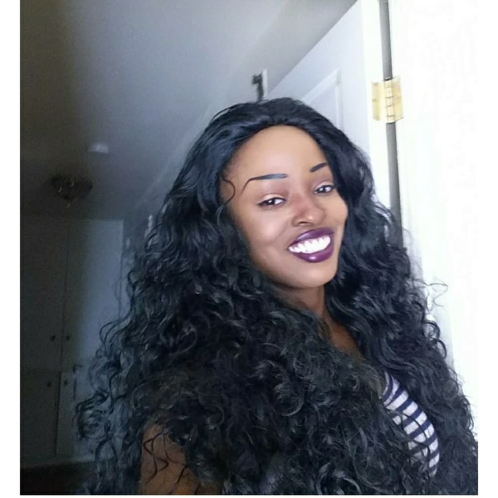 Curly Beauty Lacefront Wig 22-24inches - Thumbnail 2