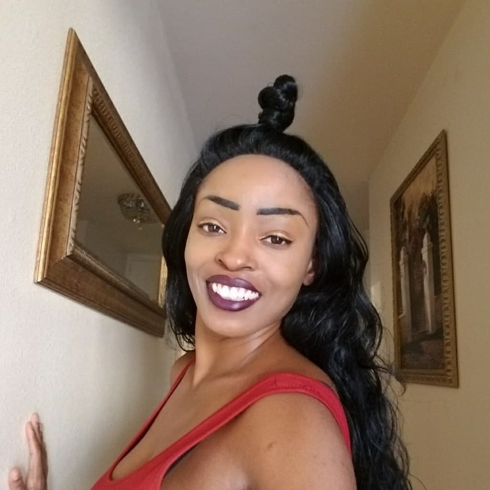 Black Bodywave Beauty Lacefront Wig 22-26 inches - Thumbnail 2