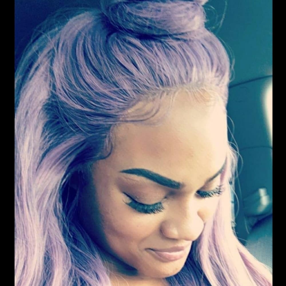 Lilac Beauty LaceFront Wig w4-26 inches!! - Thumbnail 5