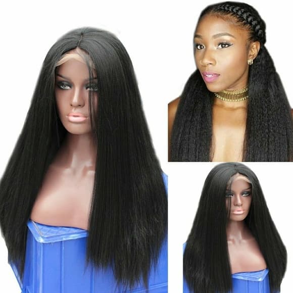 Yaki Lace Front Wig 22-24inches - Thumbnail 7