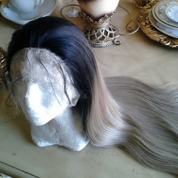 Beautiful Lacefront Wig #1b/27/18 24-28 inches! - Thumbnail 3