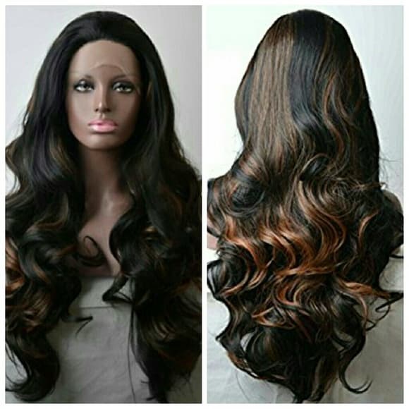 Bodywave Beauty Lace Front Wig #1b /30 - Thumbnail 4