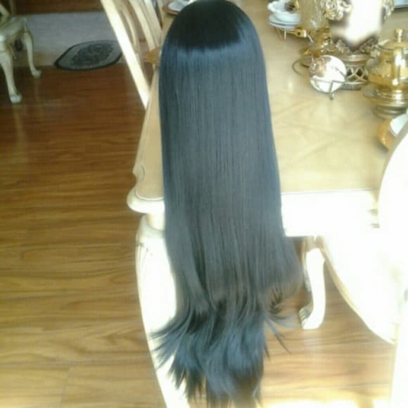 Sexy silky Straight Lace Front Wig 30 inches! - Thumbnail 3