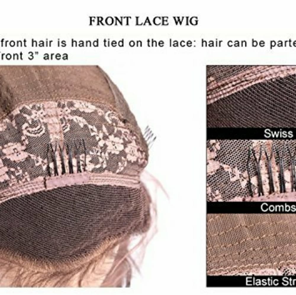 Ombre Beauty Virgin Bodywave Lacefront Wig - Thumbnail 4