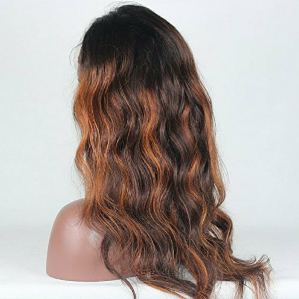 Ombre Beauty Virgin Bodywave Lacefront Wig - Thumbnail 2