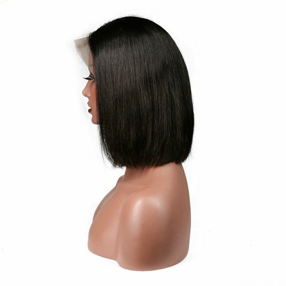 Virgin Brazilian Remy Bob LaceFront Wig - Thumbnail 7