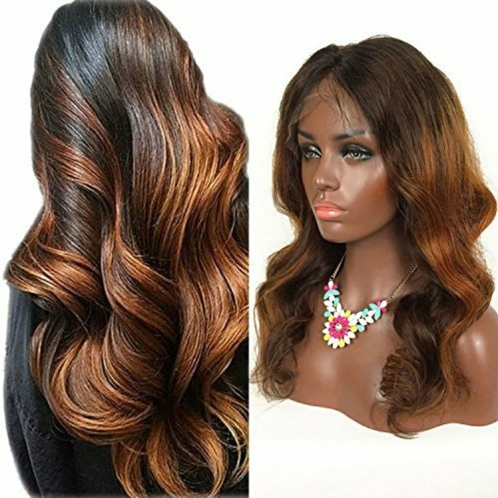 Ombre Beauty Virgin Bodywave Lacefront Wig - Thumbnail 5