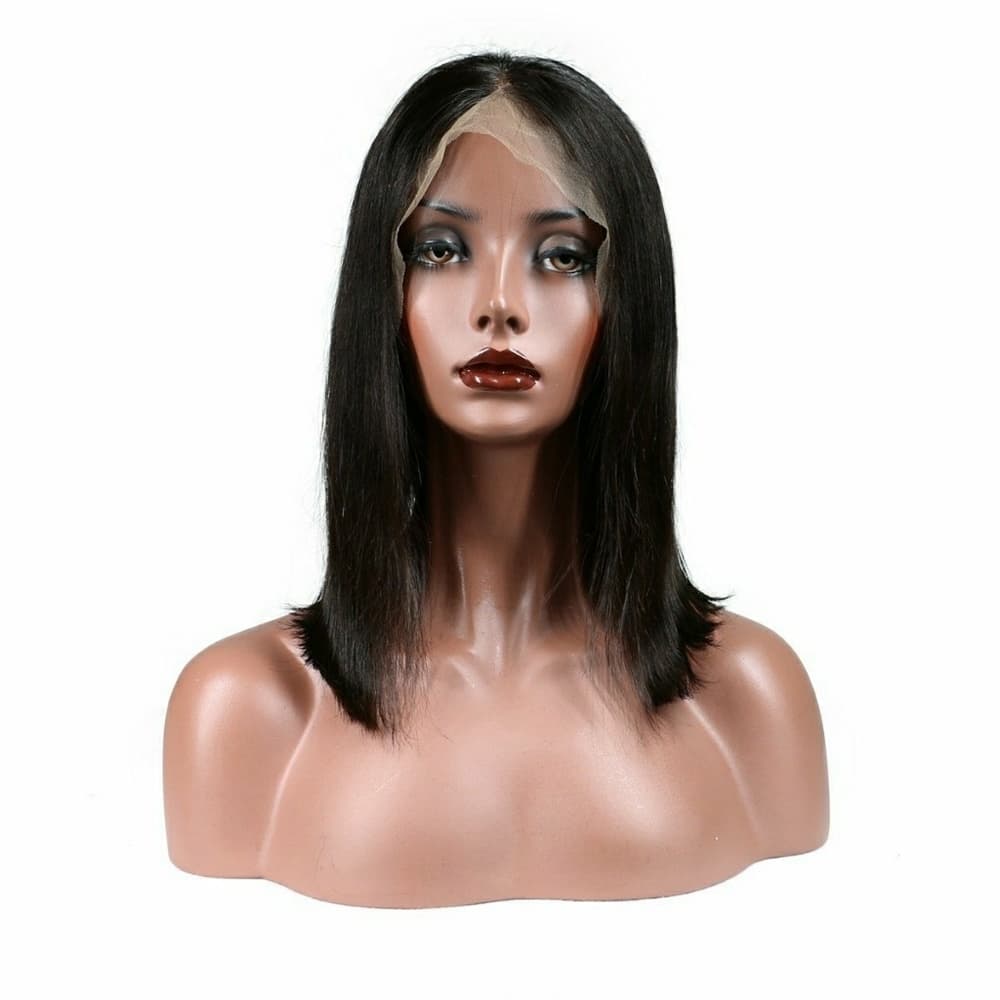 Virgin Brazilian Remy Bob LaceFront Wig - Thumbnail 6