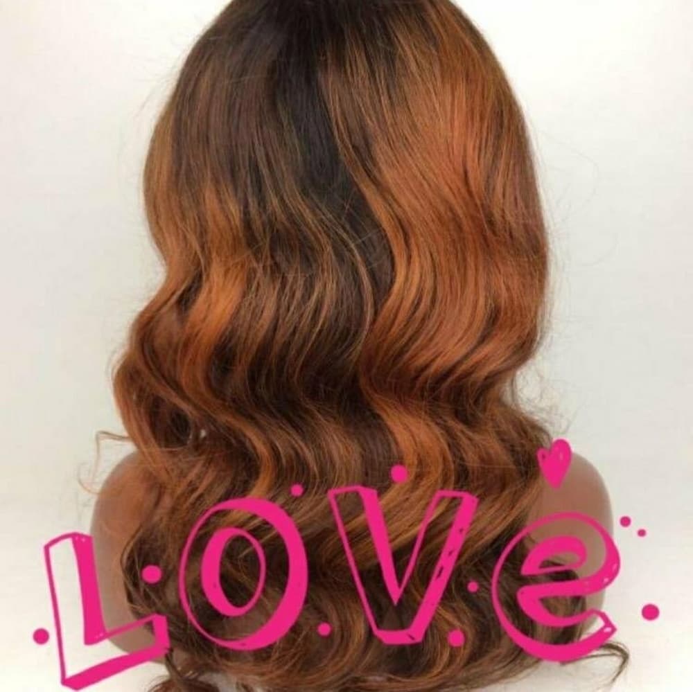 Ombre Beauty Virgin Bodywave Lacefront Wig - Thumbnail 3
