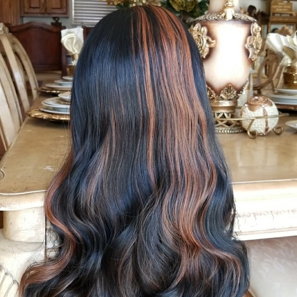 Bodywave Beauty LaceFront Wig #1b/30 22-26 inches! - Thumbnail 4