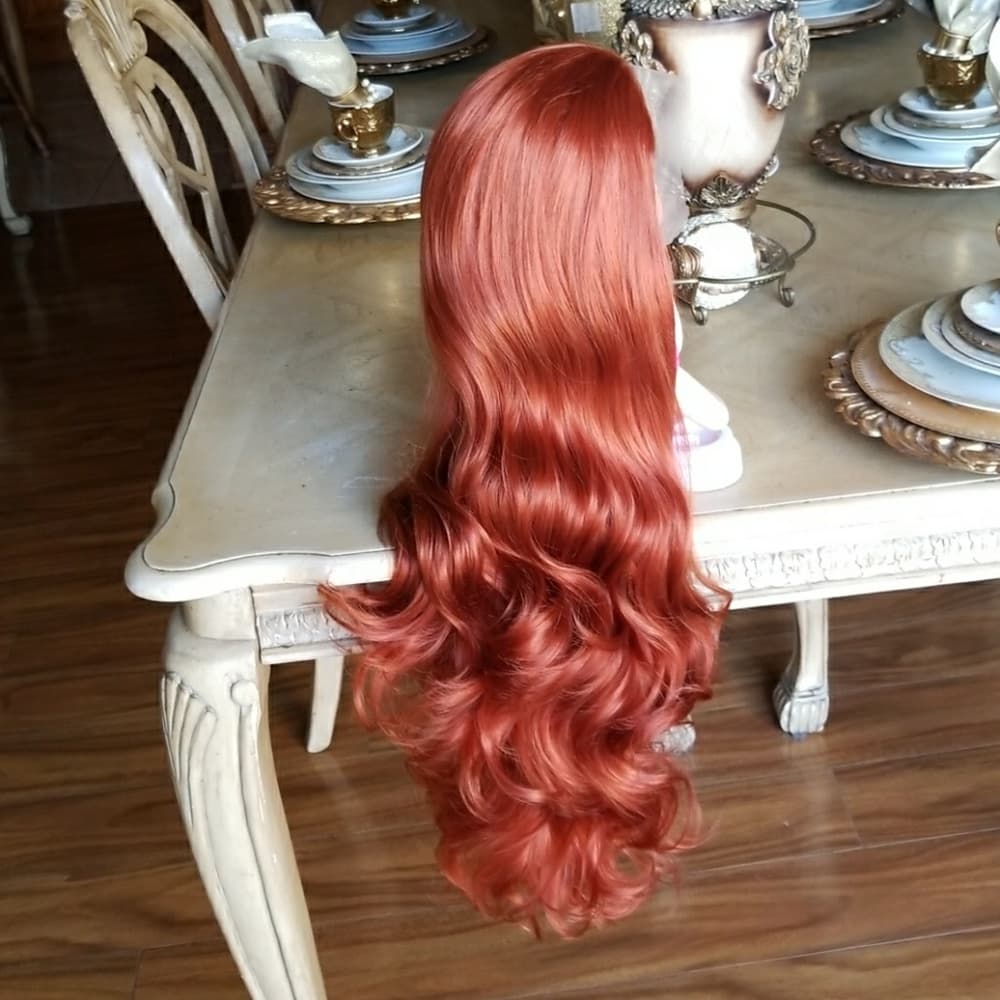 Copper Red Beauty Lacefront Wig 24-26 inches!! - Thumbnail 6