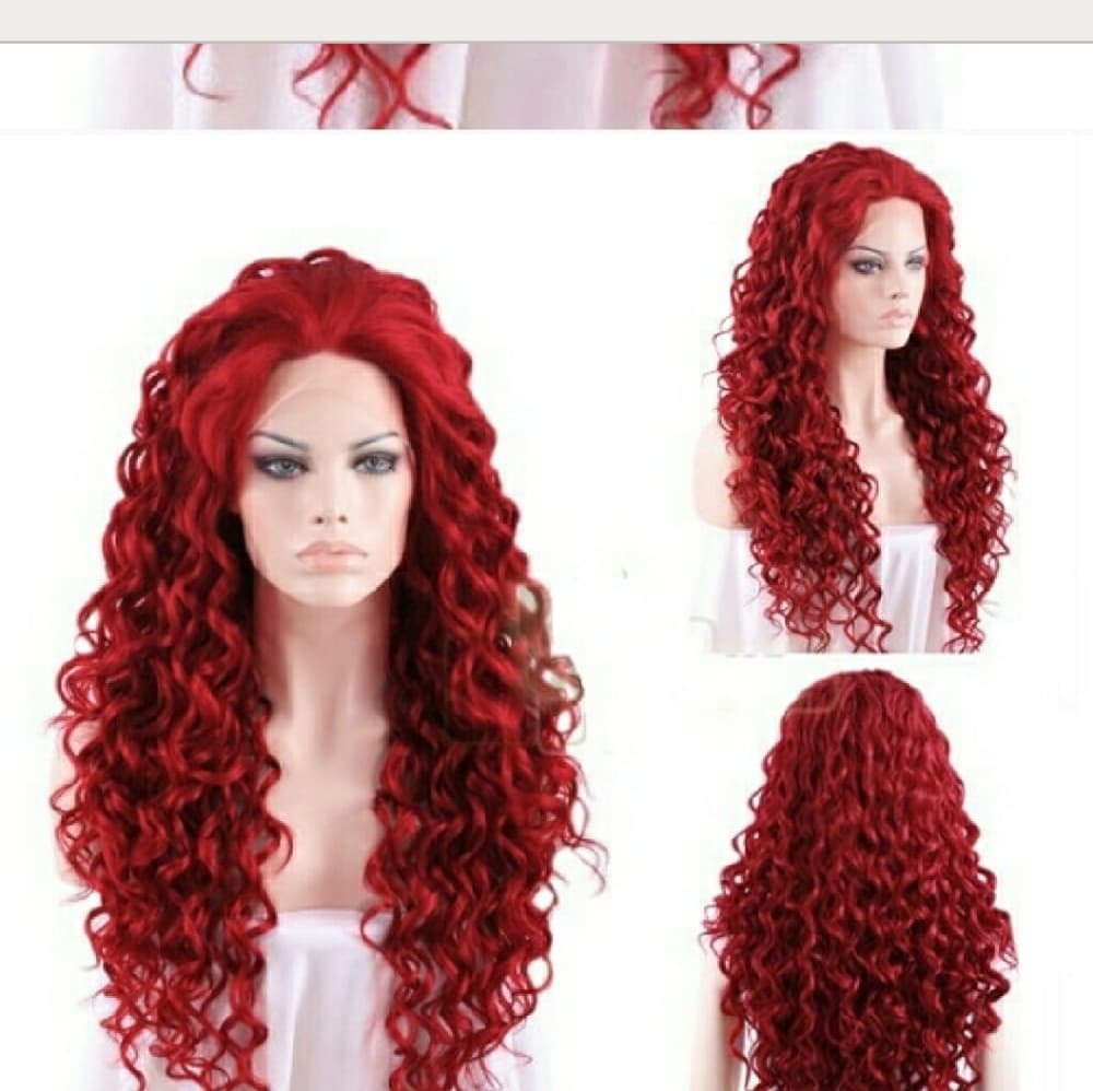 Red Beauty LaceFront Wig Wig 22-24inches!! - Thumbnail 5
