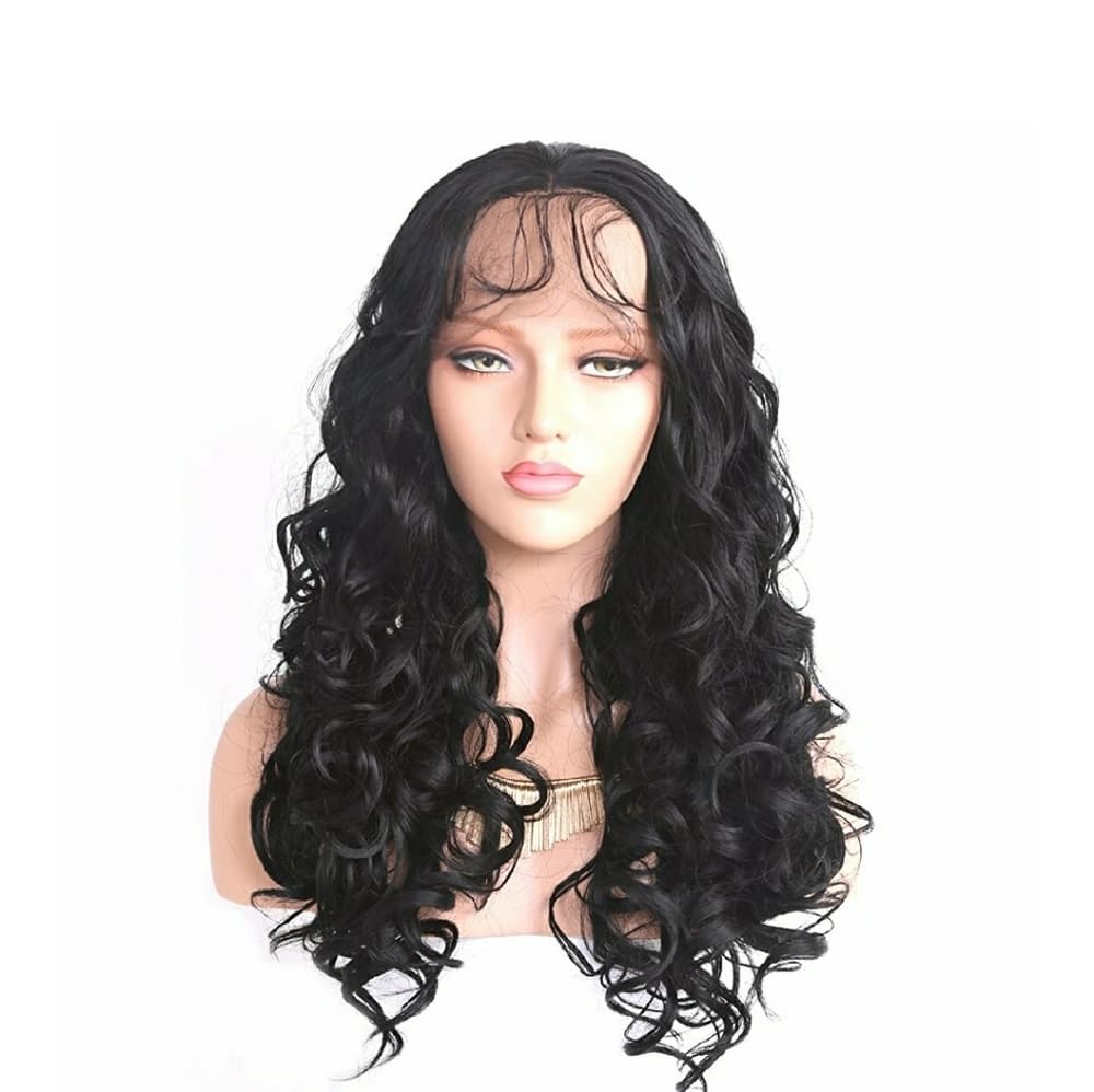 Curly Wavy Lacefront Wig 22-24inches - Thumbnail 5