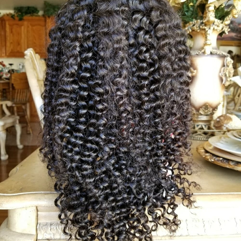 Pre Plucked Vigin Remy LaceFront Wig 16-18 inches - Thumbnail 3