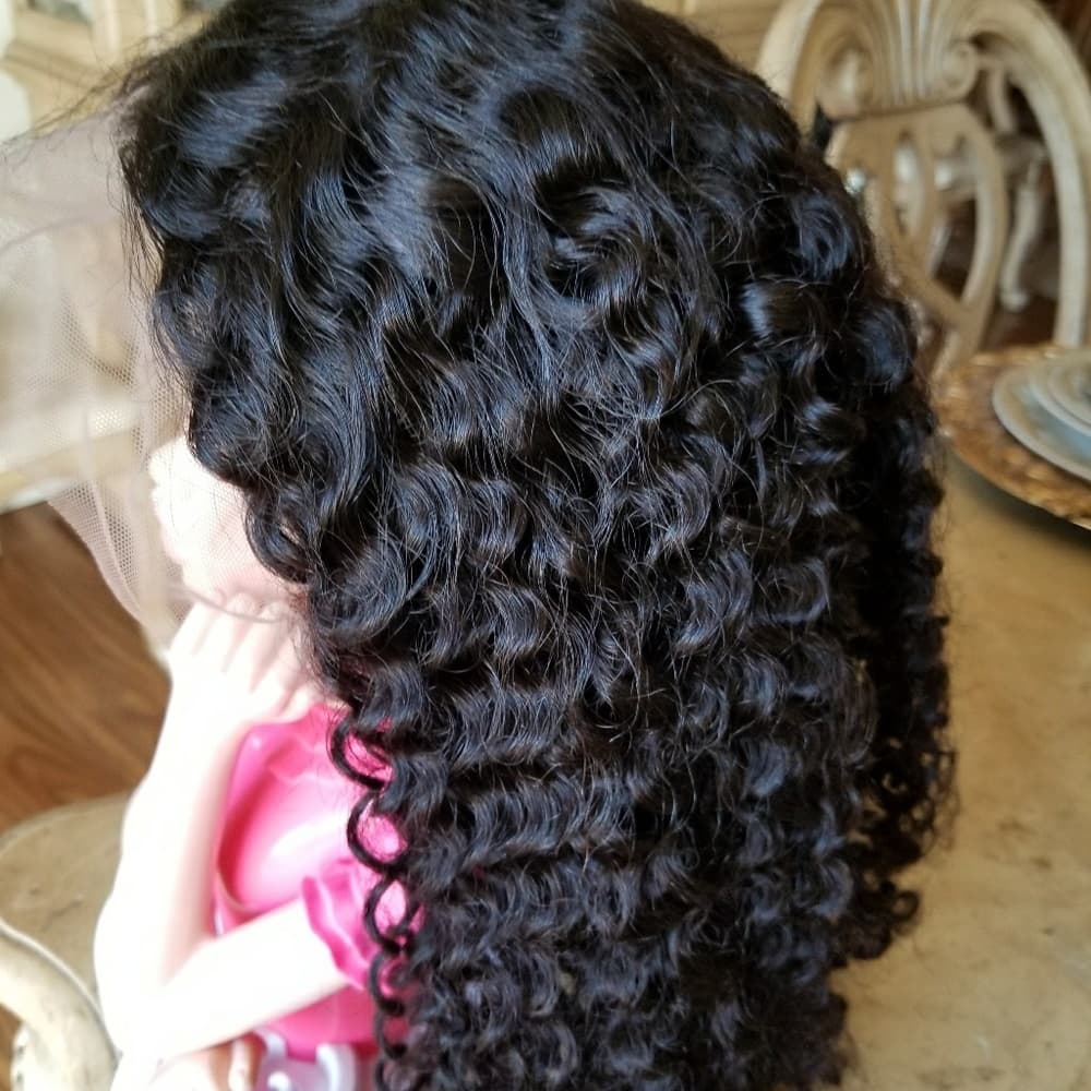 Pre Plucked Vigin Remy LaceFront Wig 16-18 inches - Thumbnail 6