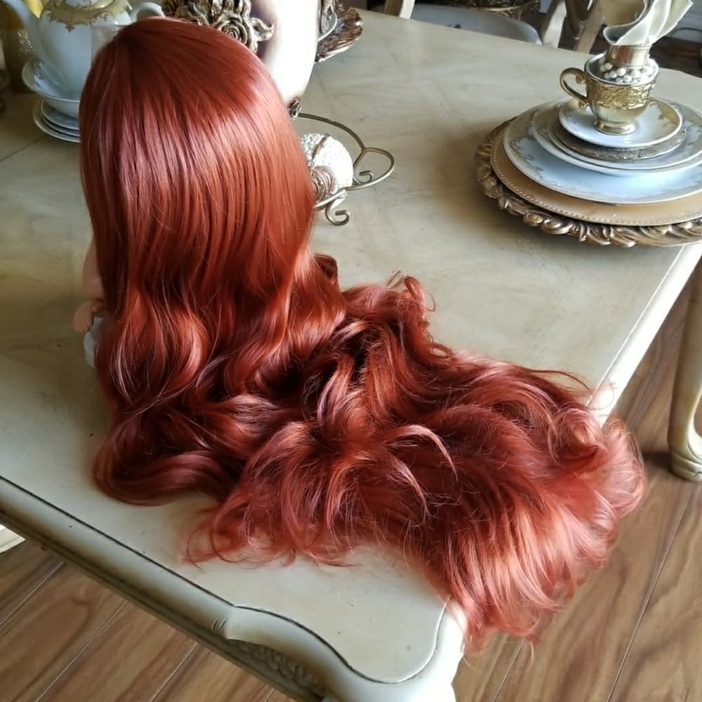 Copper Red Beauty Lacefront Wig 24-26 inches!! - Thumbnail 2