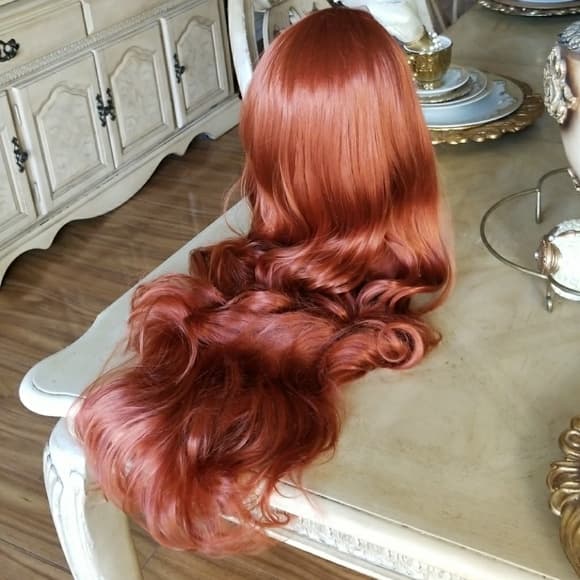 Copper Red Beauty Lacefront Wig 24-26 inches!! - Thumbnail 9