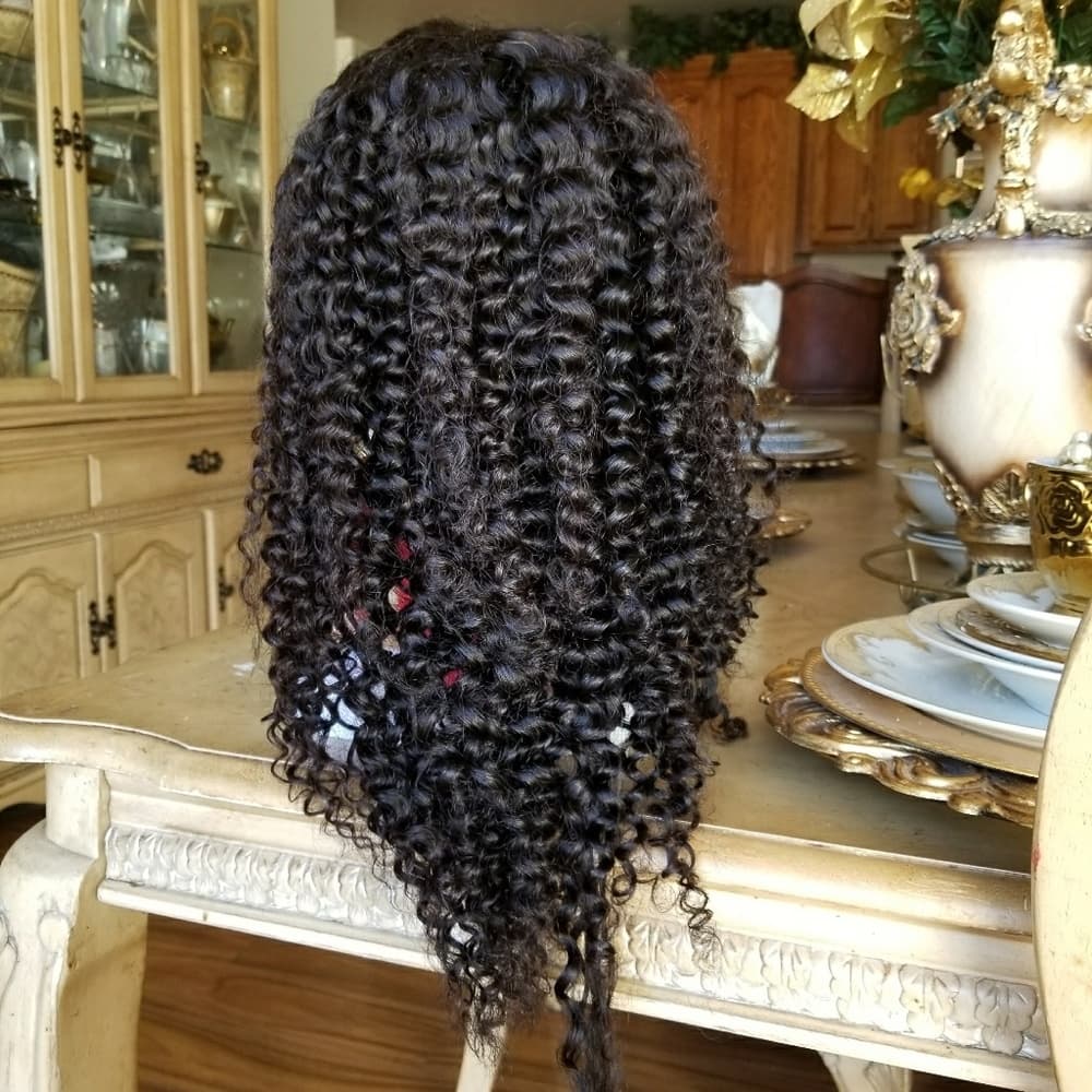 Pre Plucked Vigin Remy LaceFront Wig 16-18 inches - Thumbnail 4